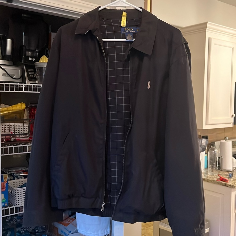 Ralph Lauren - Black - Zip up Jacket - Size : Medium -